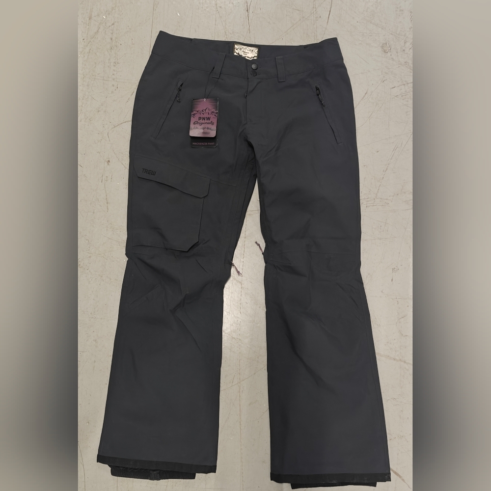 TREW Mackenzie Pant XXL Charcoal PNW 2L Shell Ski Snowboard 20K NWT